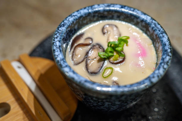 Breakfast Chawanmushi (茶碗蒸し – Steamed Egg Custard)