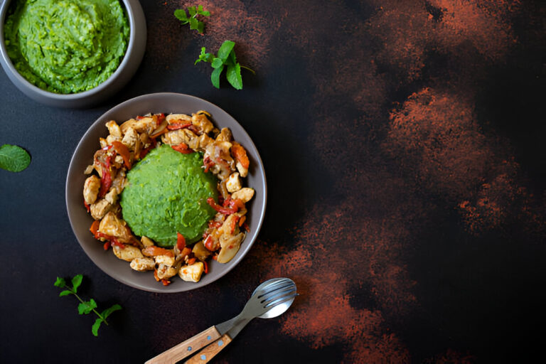 Breakfast Gikuyu Mukimo (Traditional Mash of Maize, Potatoes & Greens)