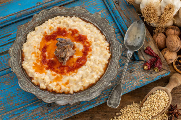 Breakfast Harees (Wheat & Meat Porridge)