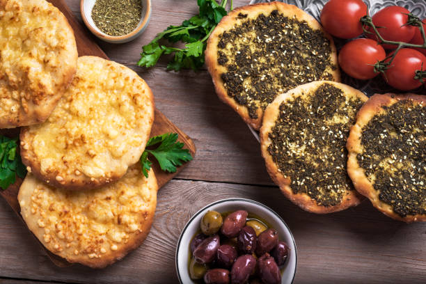 Breakfast: مناقيش زعتر (Manaqeesh Za’atar) – Za’atar Flatbread