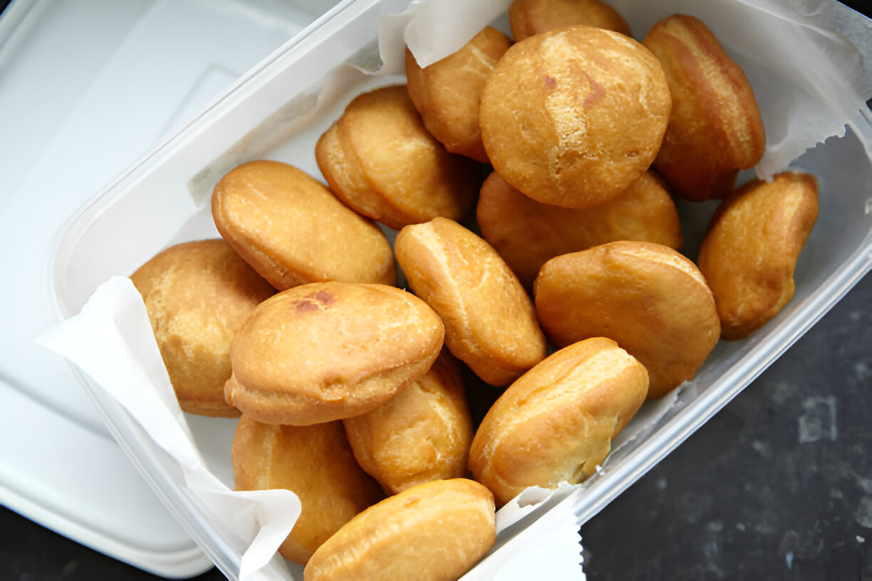 Breakfast Ghanaian Pancakes (Bofrot) – Ghana