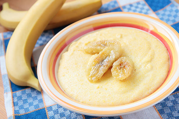 Breakfast Posho with Milk – Uganda