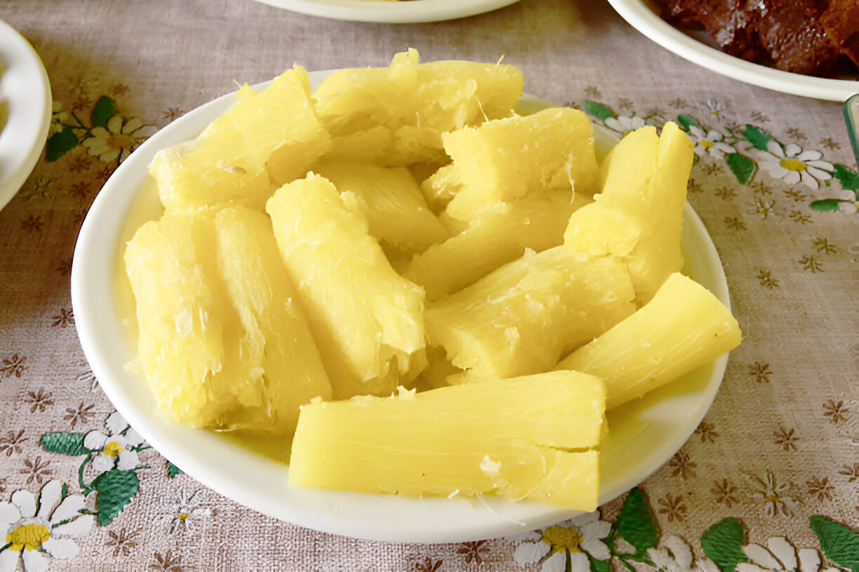 Breakfast Simba (Boiled Cassava)