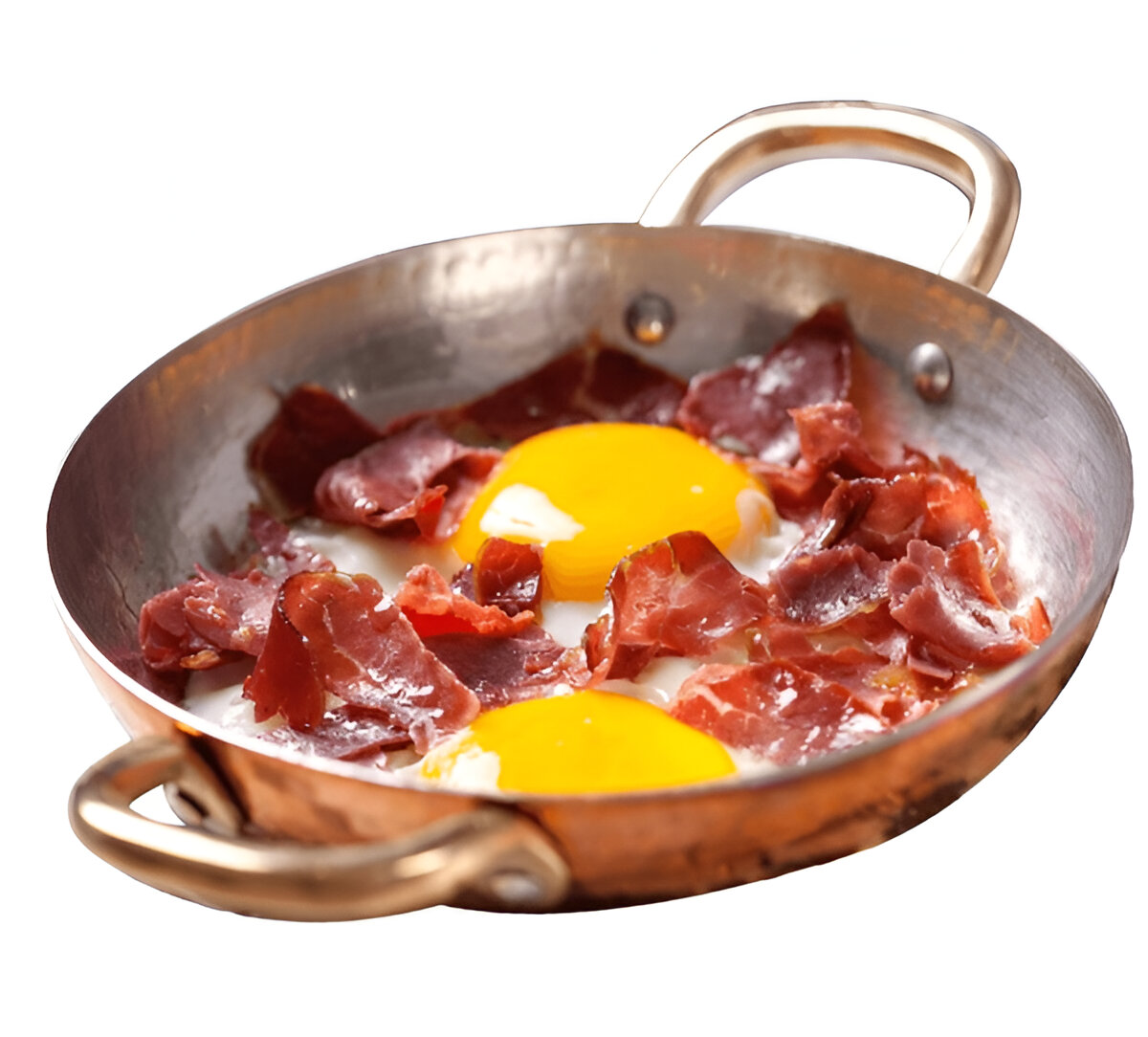 Breakfast: բաստուրմա և ձու (Basturma yev Dzu) – Cured Beef with Eggs