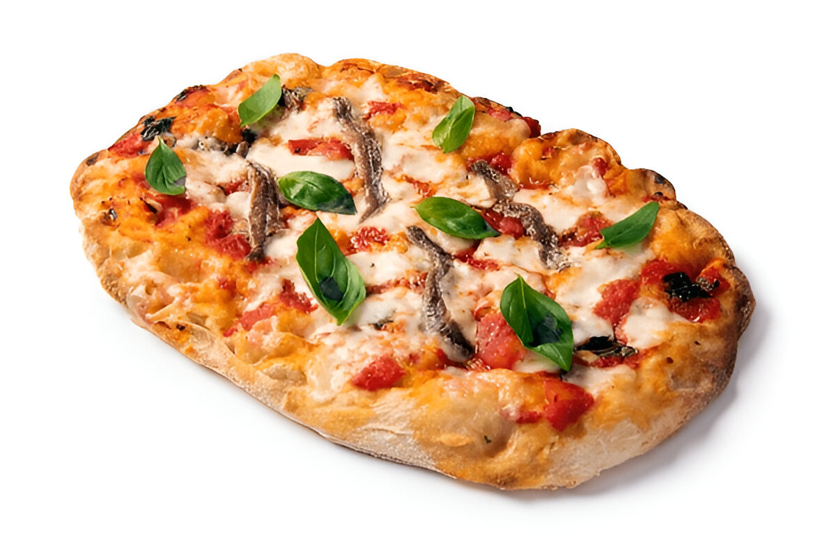 Pizza alla Romana (Pronounced: /ˌpitsza alla roˈmaːna/)