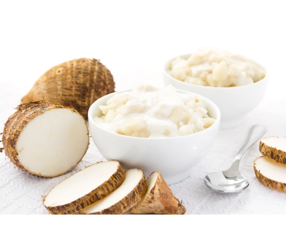 Lunch Te Roro — Crushed Taro Coconut Delight